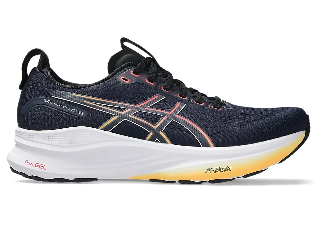 ASICS GEL-KAYANO 32 Running Shoes MIDNIGHT/BLACK 1011C051-400