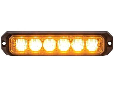 Buyers Products 8891502 - 5 inch Amber/Clear LED Strobe Light