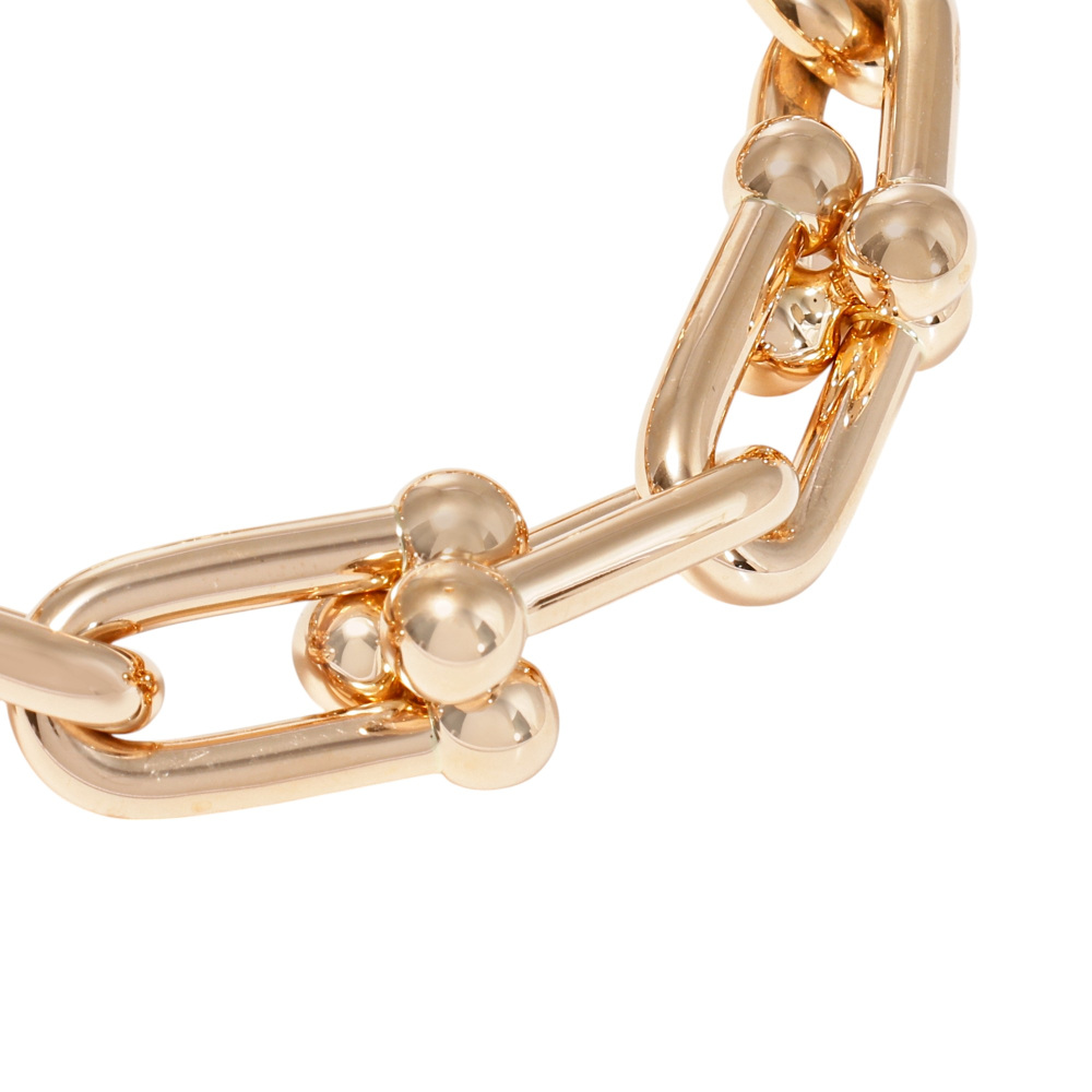 Tiffany & Co. Hardware Link Bracelet 18K Rose Gold 60153065