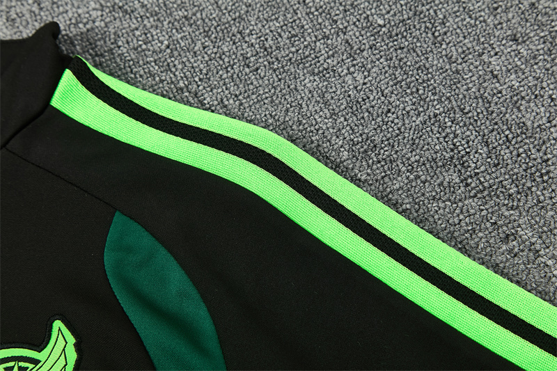 Mexico 2026 Training Suit Half Zipper Black