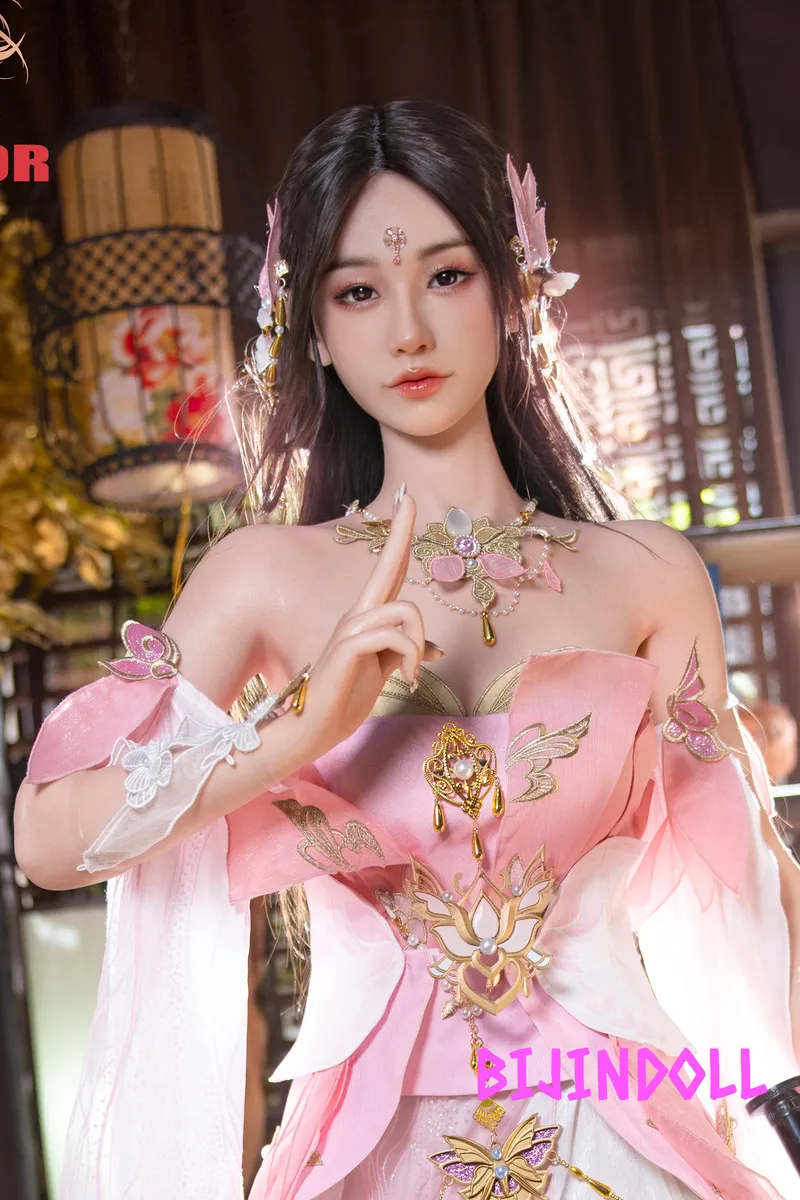 Doll Senior 165cm B-cup Silicone Sex Doll Wuxue Real Skin Texture ROS Head