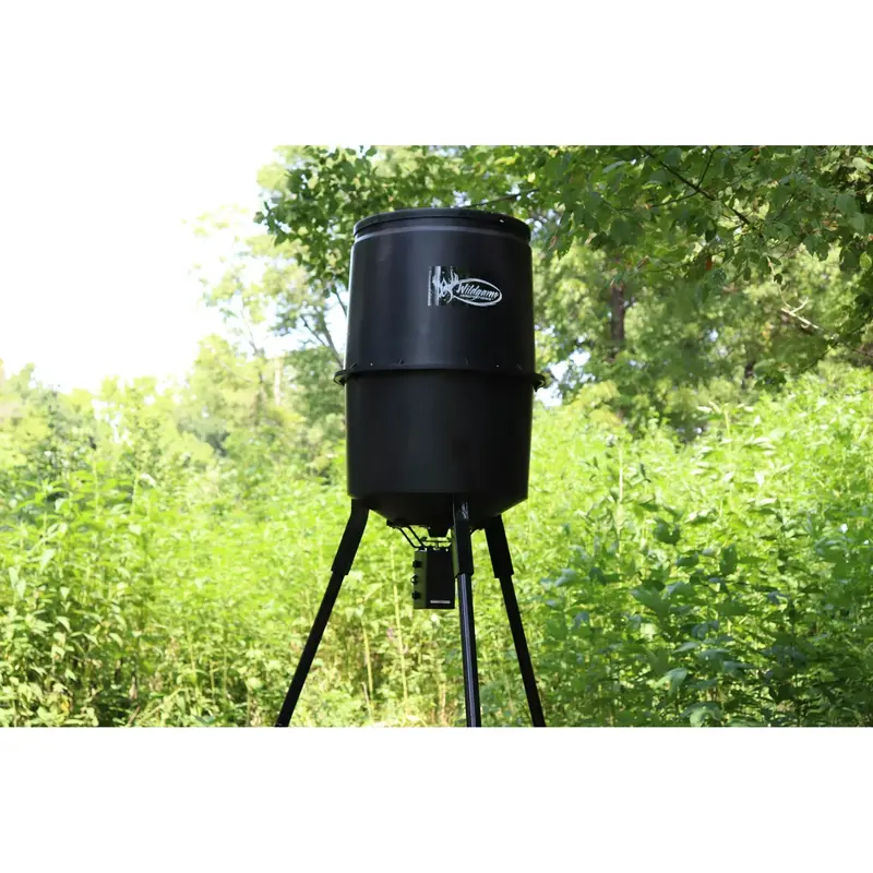 Wildgame Innovations Quick-Set Game Feeder – 30-Gallon Automatic Wildlife Feeding System