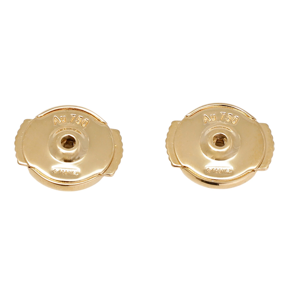 Van Cleef & Arpels Frivole Earrings 18K Yellow Gold Diamond VCARP0J300