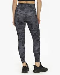 Onzie High Basic Midi Black/Gray Camo S/M