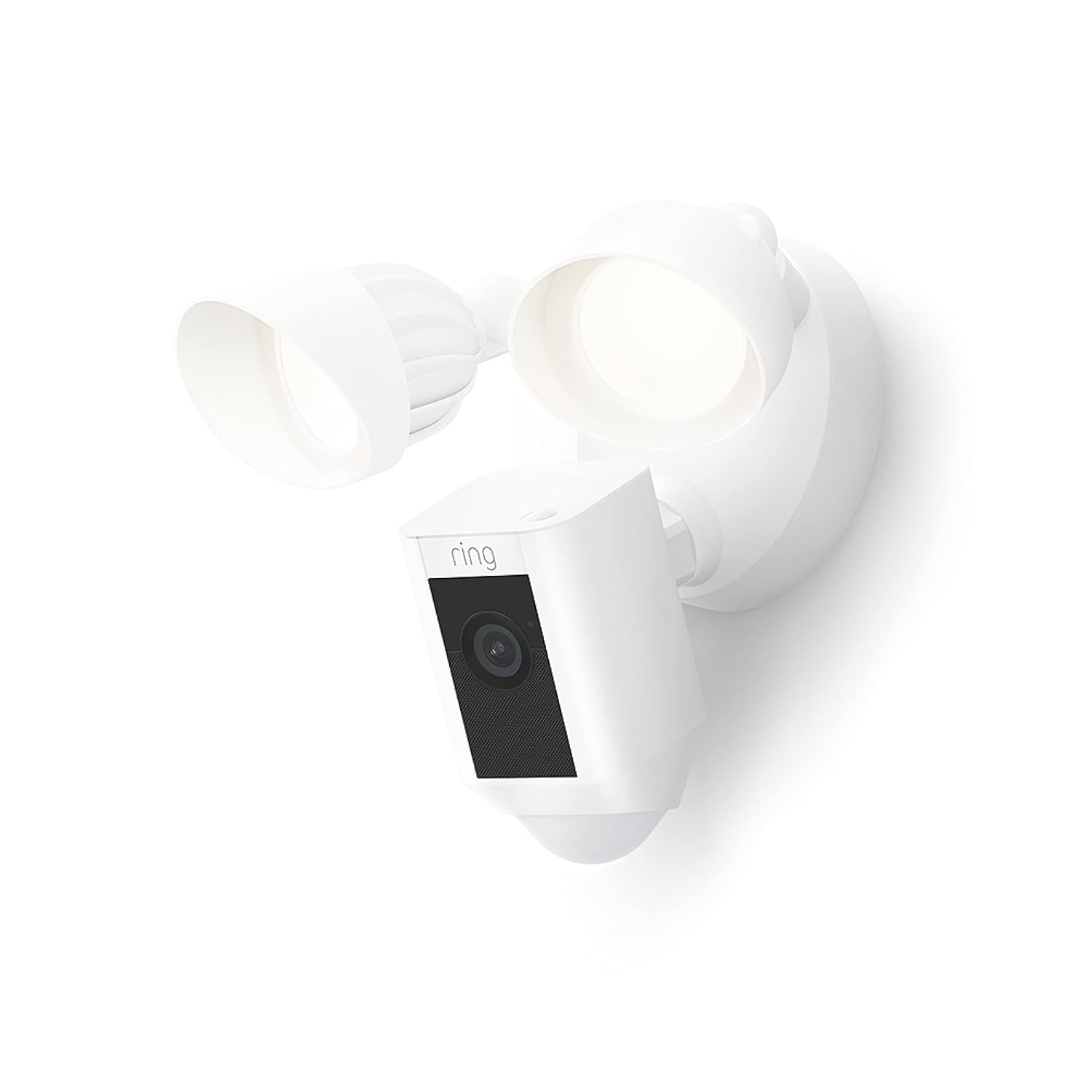 Ring Floodlight Cam Wired Plus with motion-activated 1080p HD video, Black (2021 release)