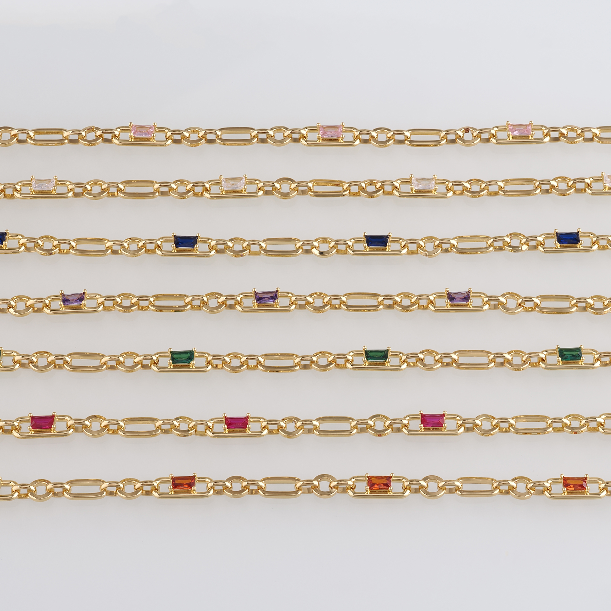 18K Gold Filled Link Necklace,Cable Chain,Minimalist Necklace,Paper Clip Chain Necklace,Adjustable Necklace