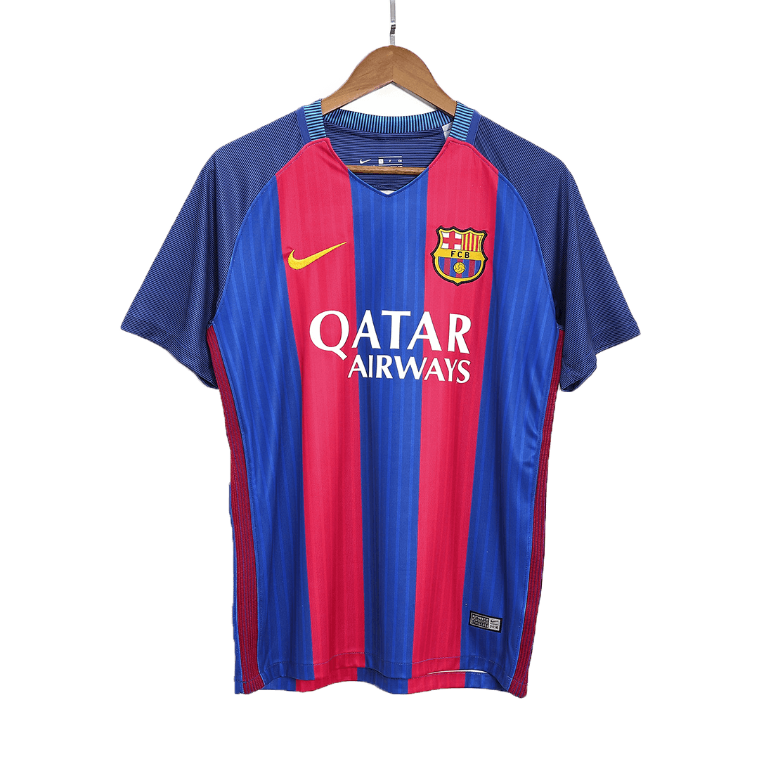 Retro Soccer Jersey Barcelona Home 2016/17