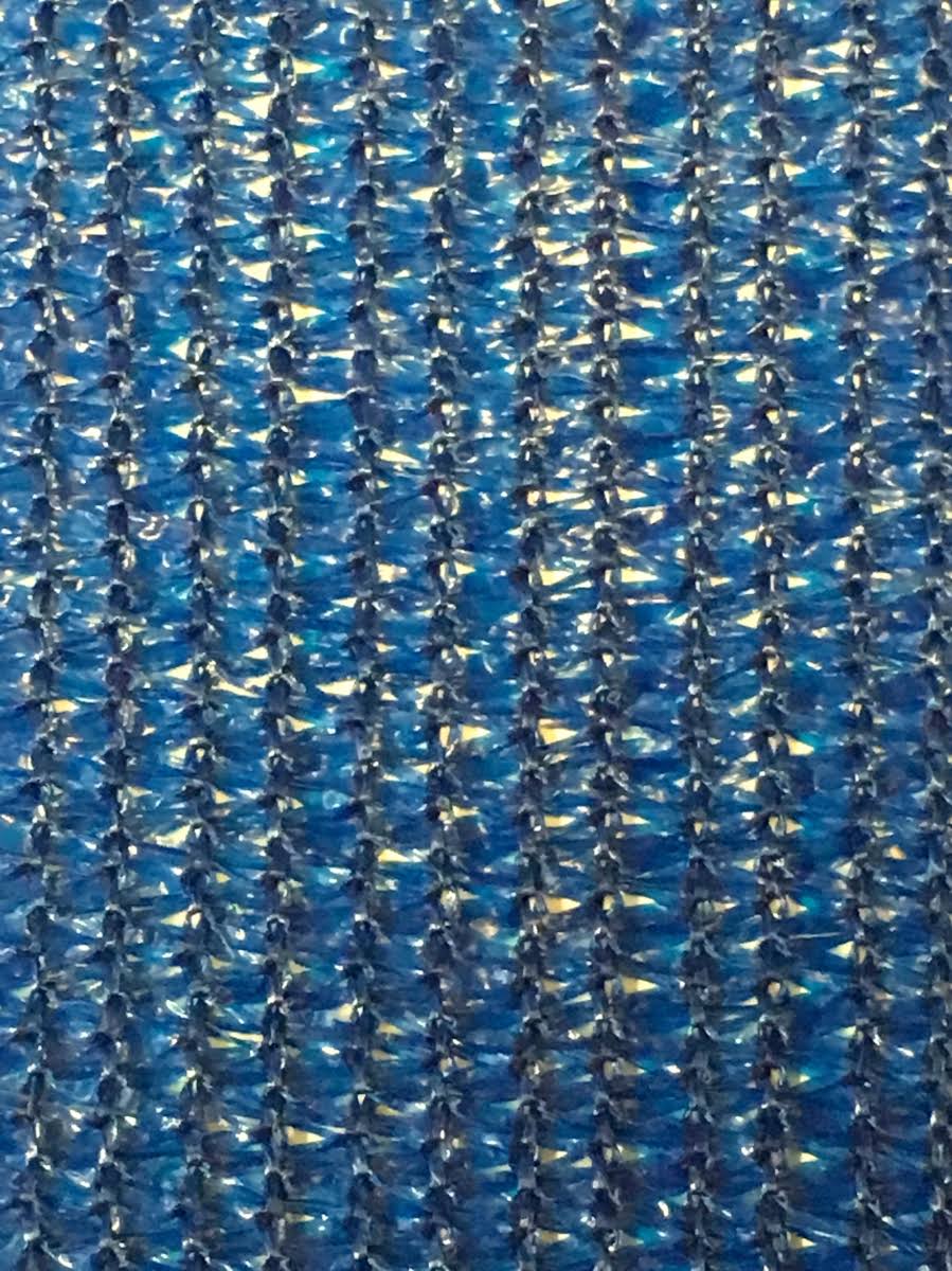 Riverstone Industries PF-615-Blue 5.8 x 15 ft. Knitted Privacy Cloth - Blue