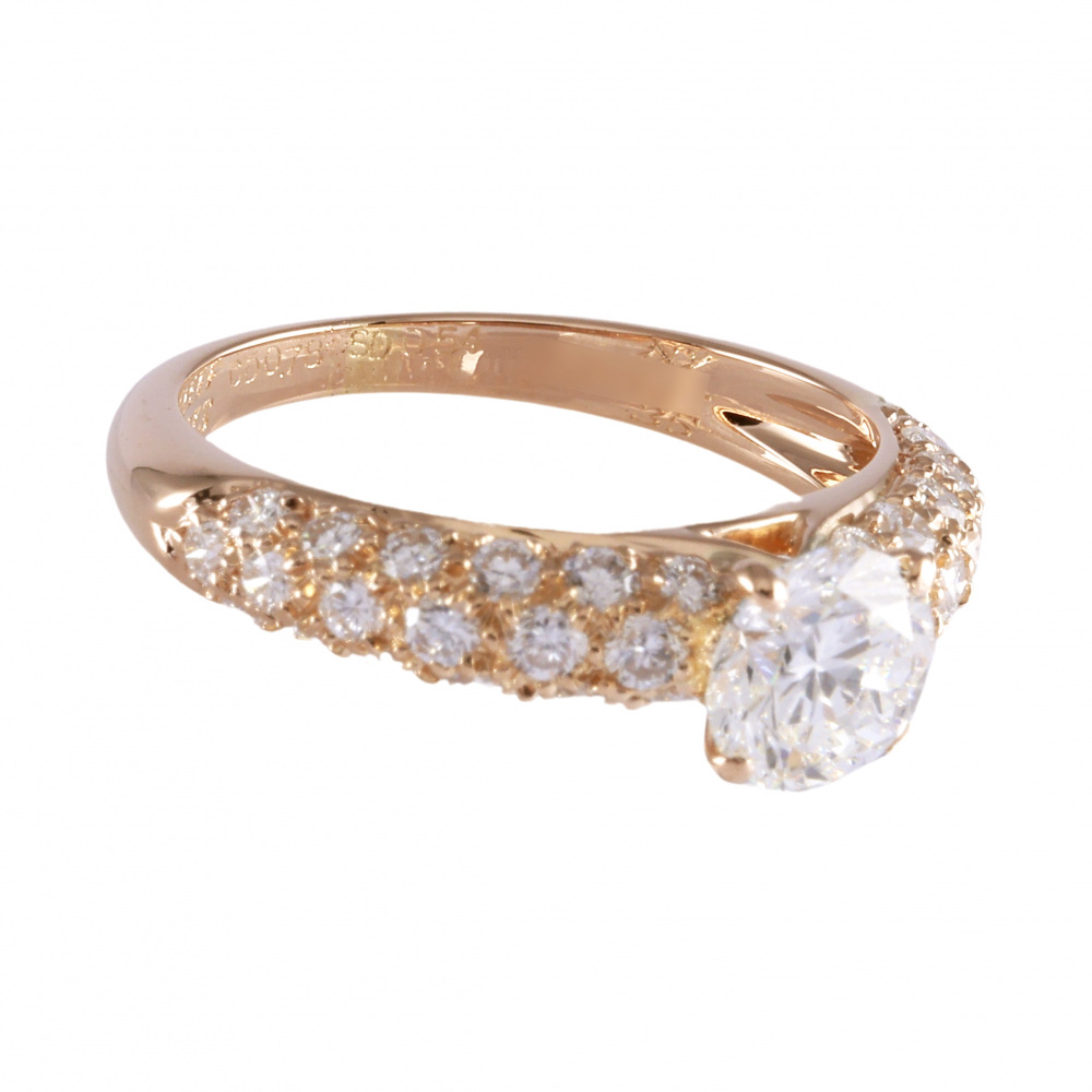 Van Cleef & Arpels K18PG Pink Gold Ring G