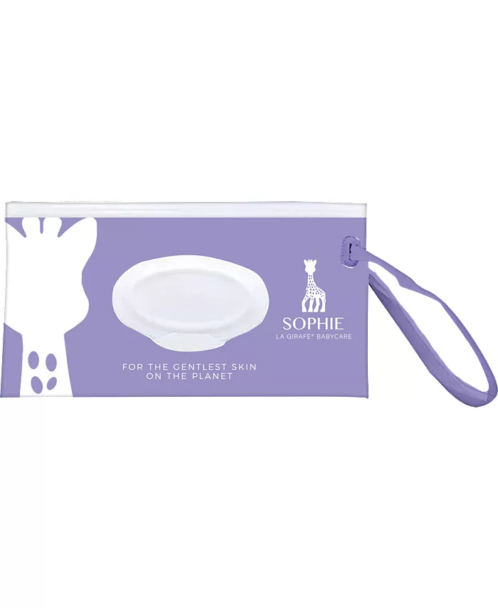 Sophie la Girafe Babycare Bottoms Up! Tushy Cream, Water Wipes and Travel Set