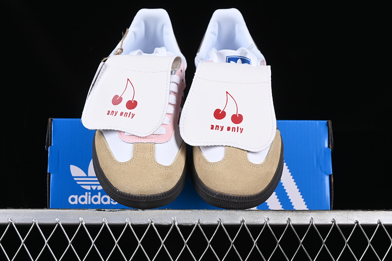 Adidas Samba Vegan White/Pink/Brown/Black IG1025