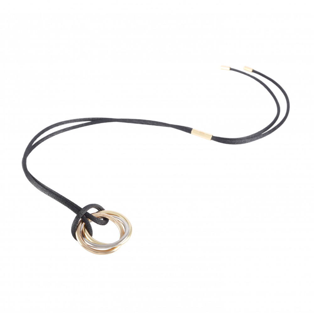 Cartier Trinity Necklace Tri-Gold B3041200