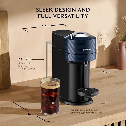 Coffee and Espresso Maker, Navy