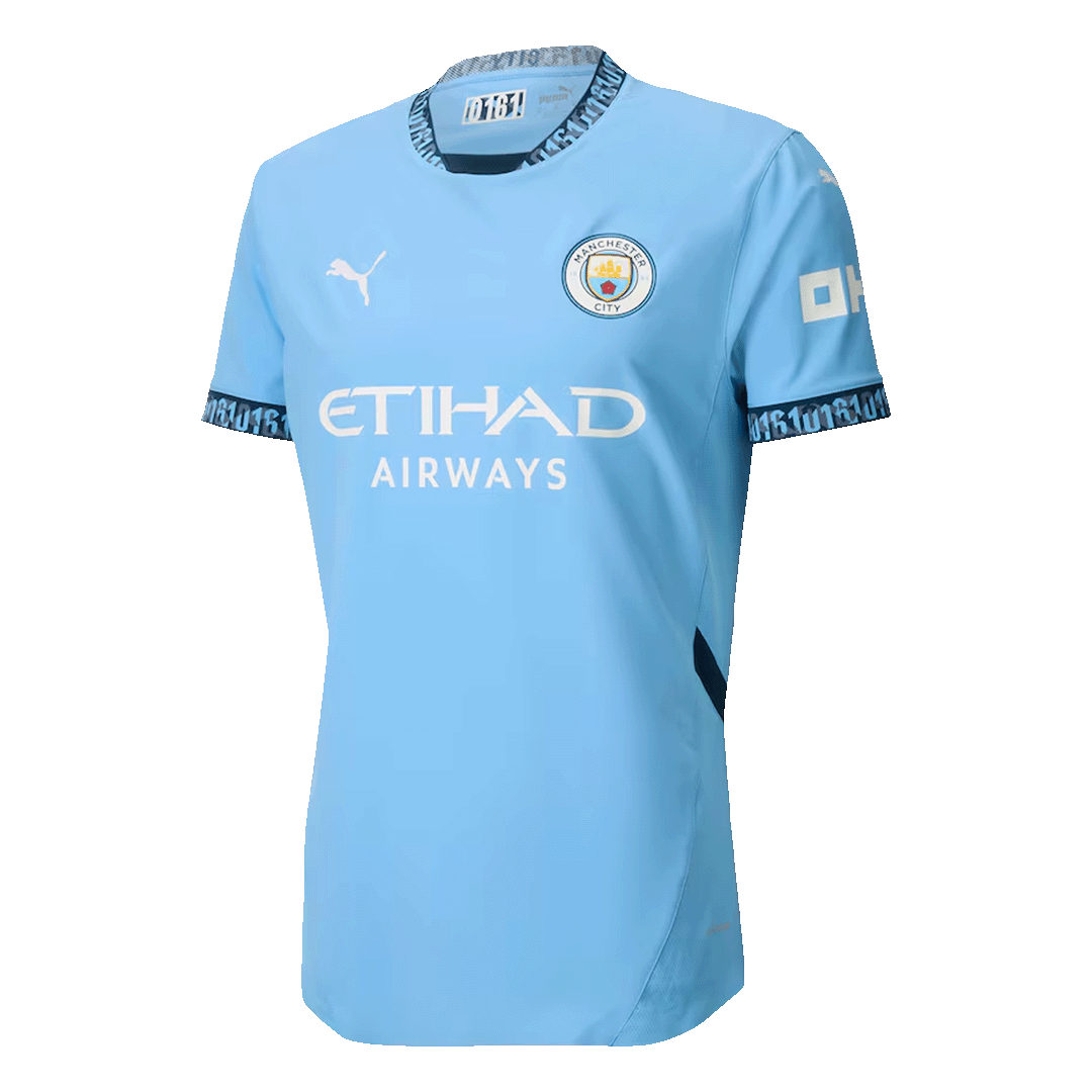 DE BRUYNE #17 Manchester City Home Player Version Jersey