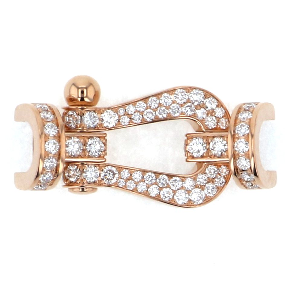 FRED Force 10 Lm Full Diamond Accessory 18K Rose Gold 0B0049