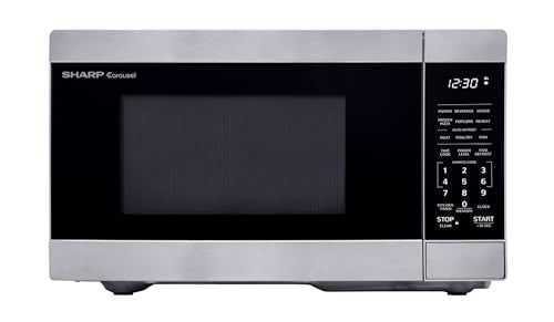 SHARP ZSMC1161HW Removable Turntable Countertop