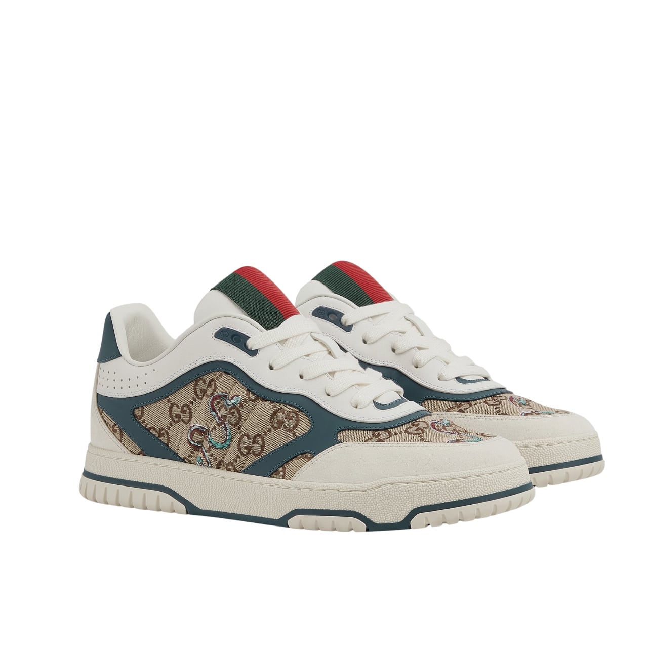Gucci Men’S Gucci Re Web Trainer Black 821730 Aaemc 9566