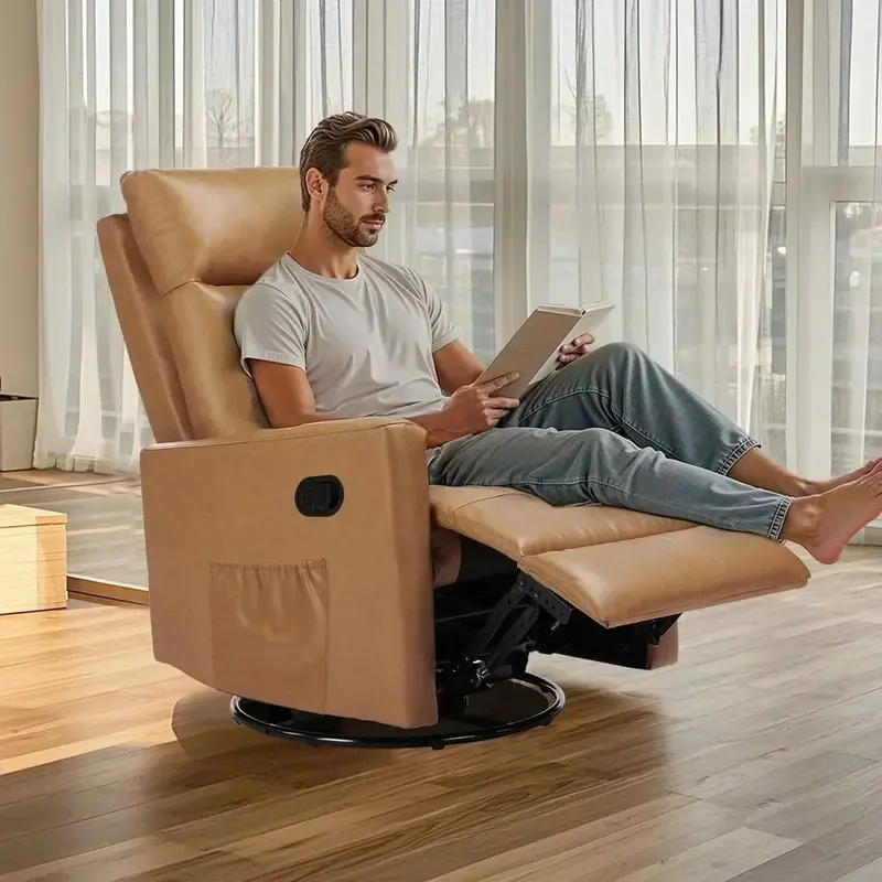 Sweetcrispy Adjustable Reclining Massage Chair – Home Theater Seating for Adults