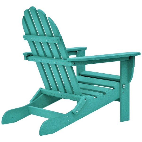 Nelson Recycled Plastic Folding Adirondack Chair by Havenside Home