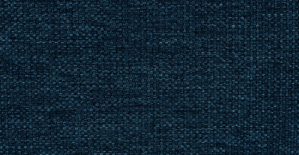 Blue Fabric Ottoman, Metal Legs | Article Nova Modern Furniture