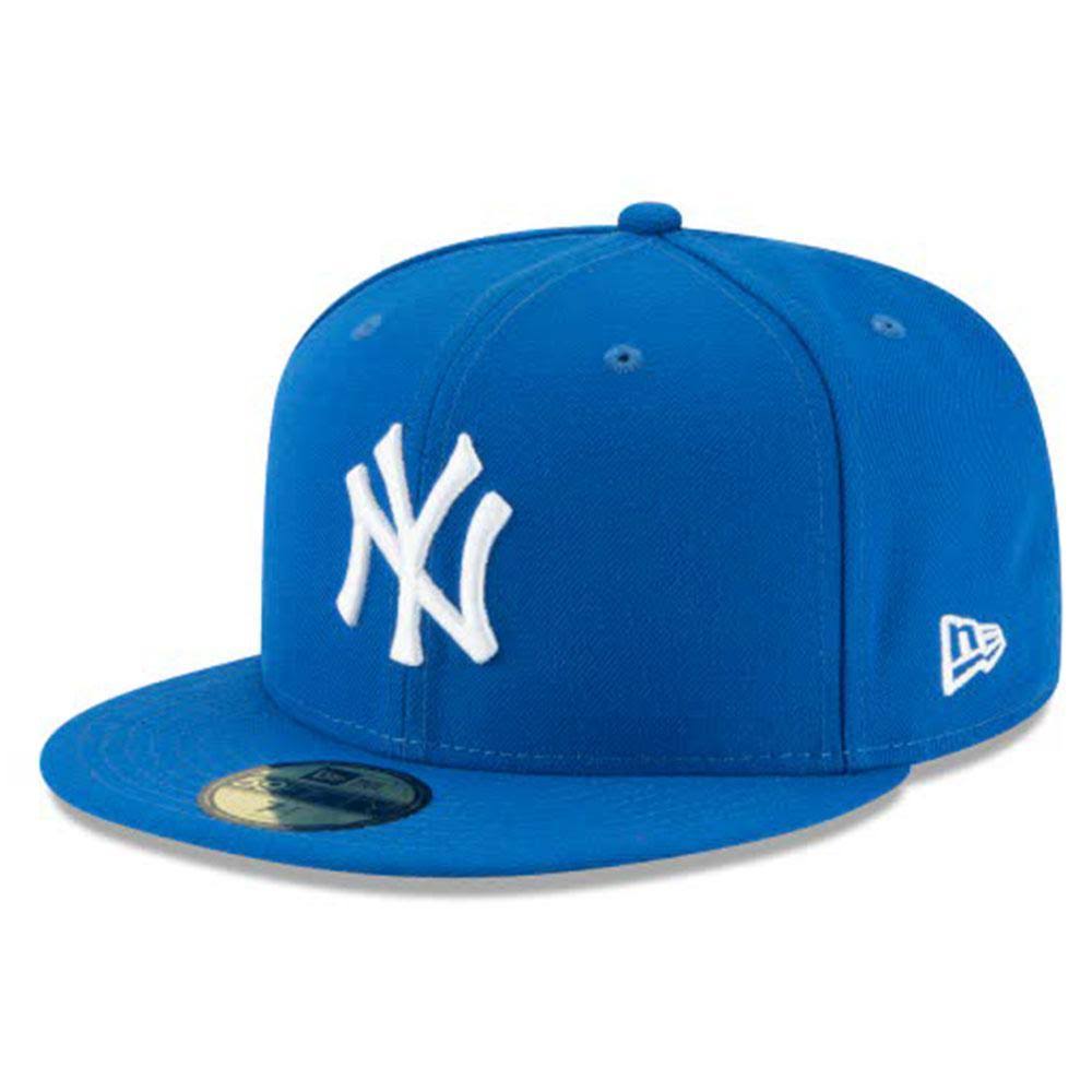 New Era New York Yankees Blue Basic 59FIFTY Fitted Royal Blue / 8 1/8