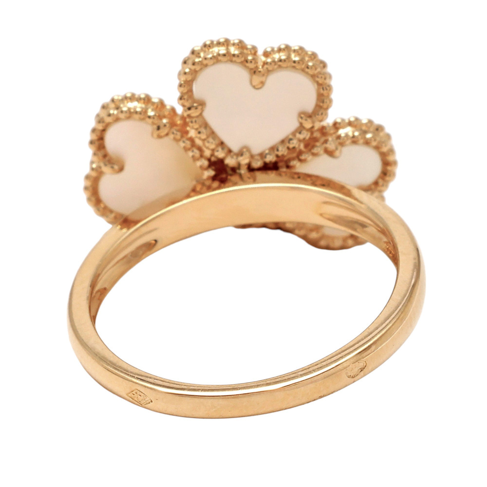 Van Cleef & Arpels Sweetheart Heart Ring 18K Yellow Gold VCARN5P300