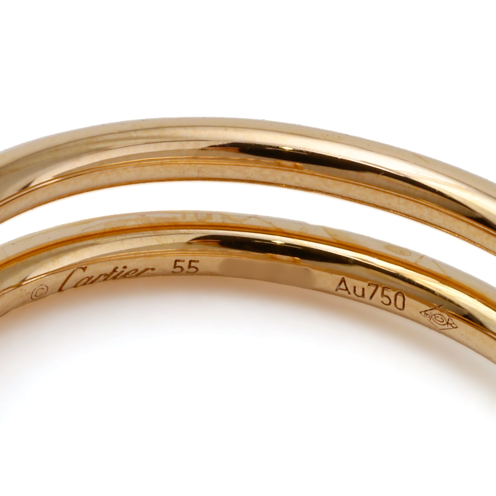 Cartier Juste un Clou Ring 18K Rose Gold Diamond B4210900