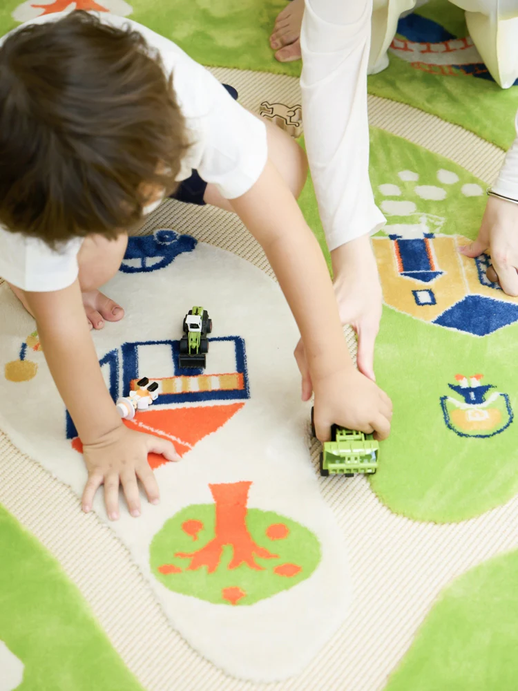 CP103 - kids Big Children's Carpet / Washable! 