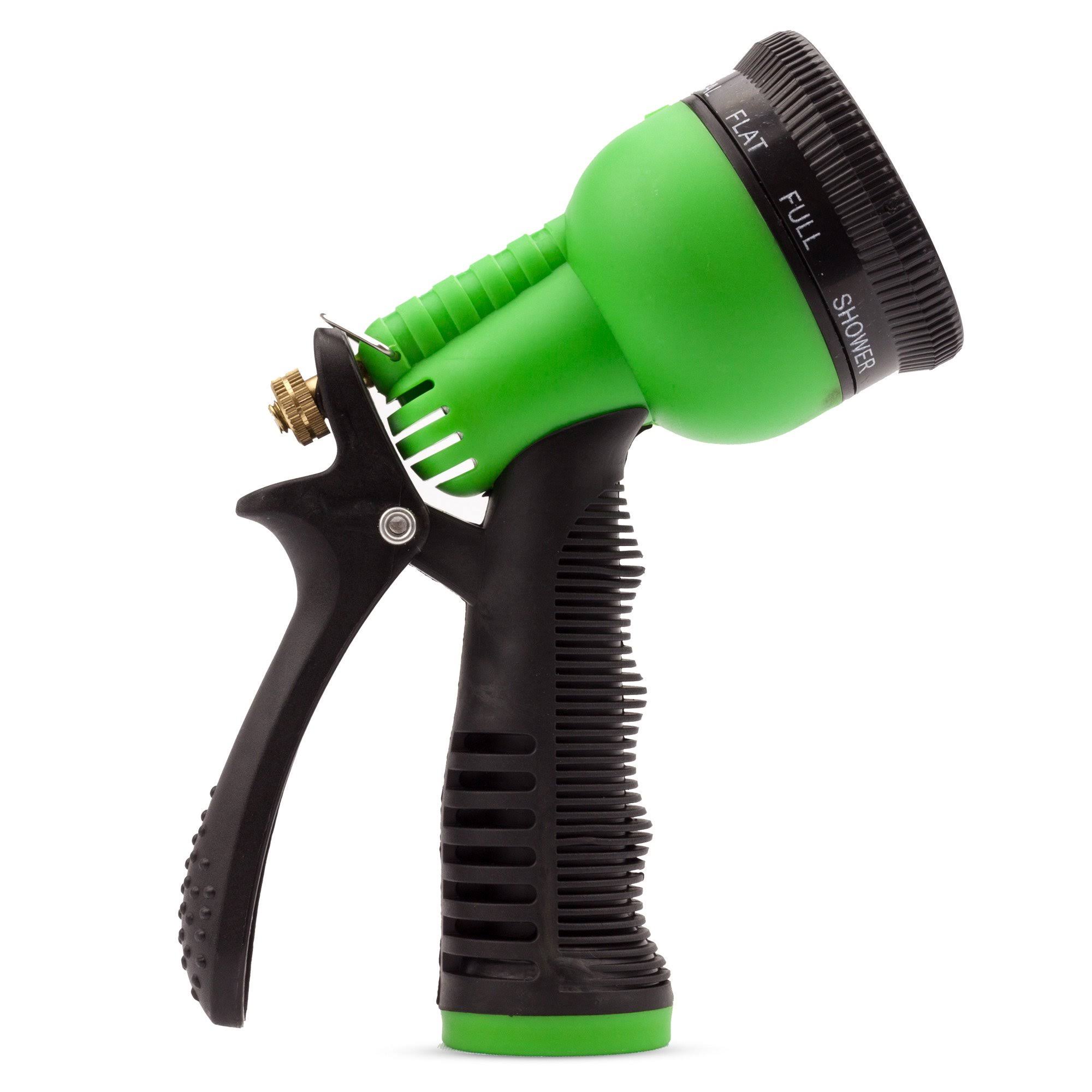Growgreen 75& Expandable Garden Water Hose Set with Nozzle