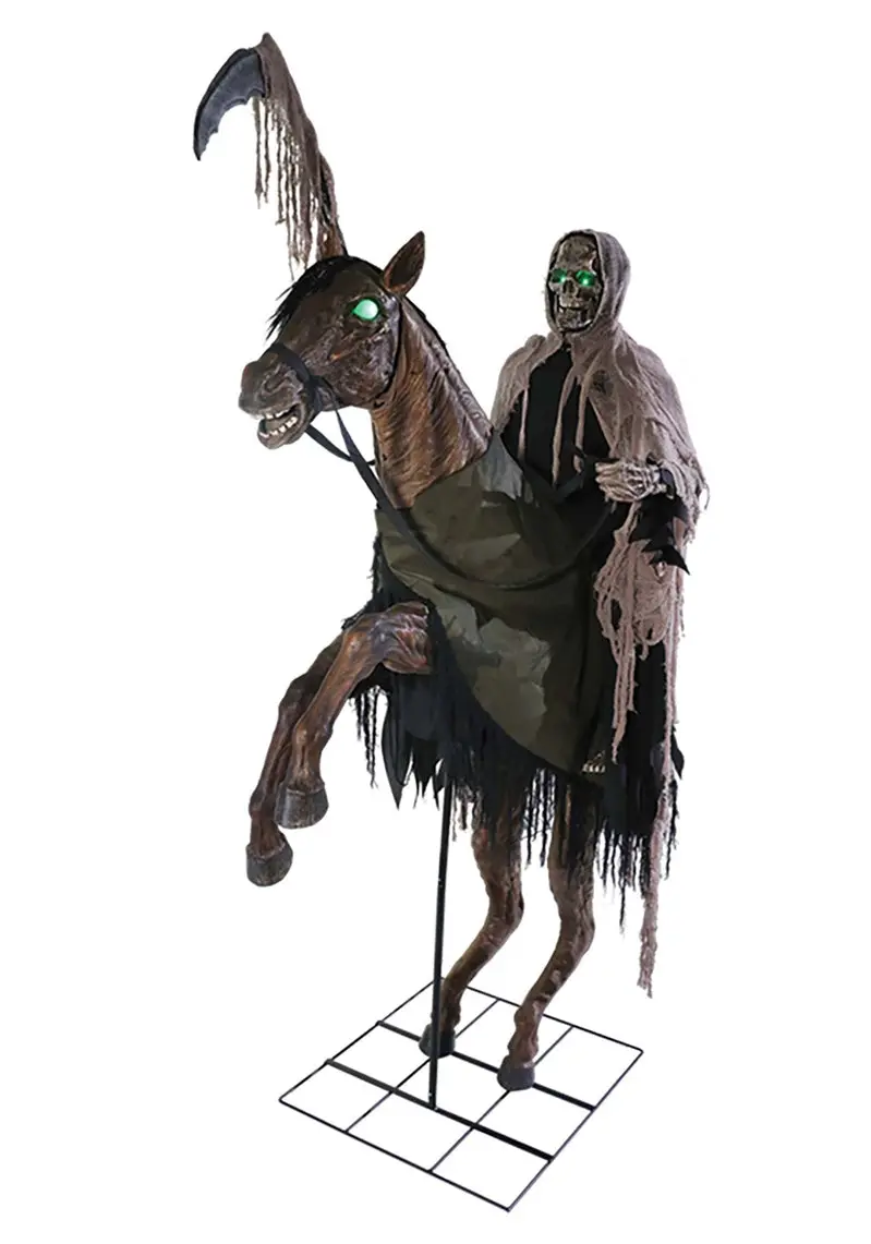 Reaper’s Ride Animatronic Haunted House Prop with Motion Effects