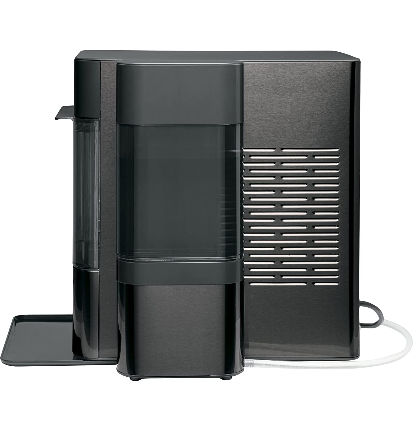 2026 GE Profile Opal 2.0 | Countertop Nugget Ice Maker | Ice Machine with WiFi Connectivity | Smart Home Kitchen Essentials | Black Stainless