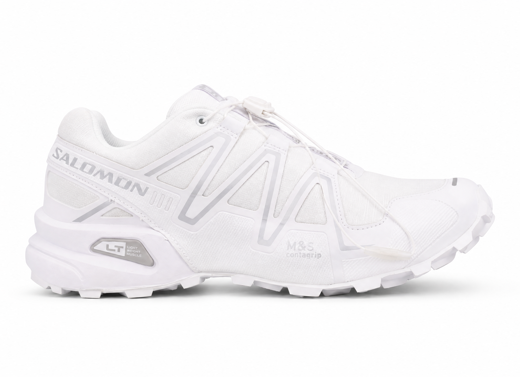 Salomon Speed cross 3 White Silver casual sneakers L47587900
