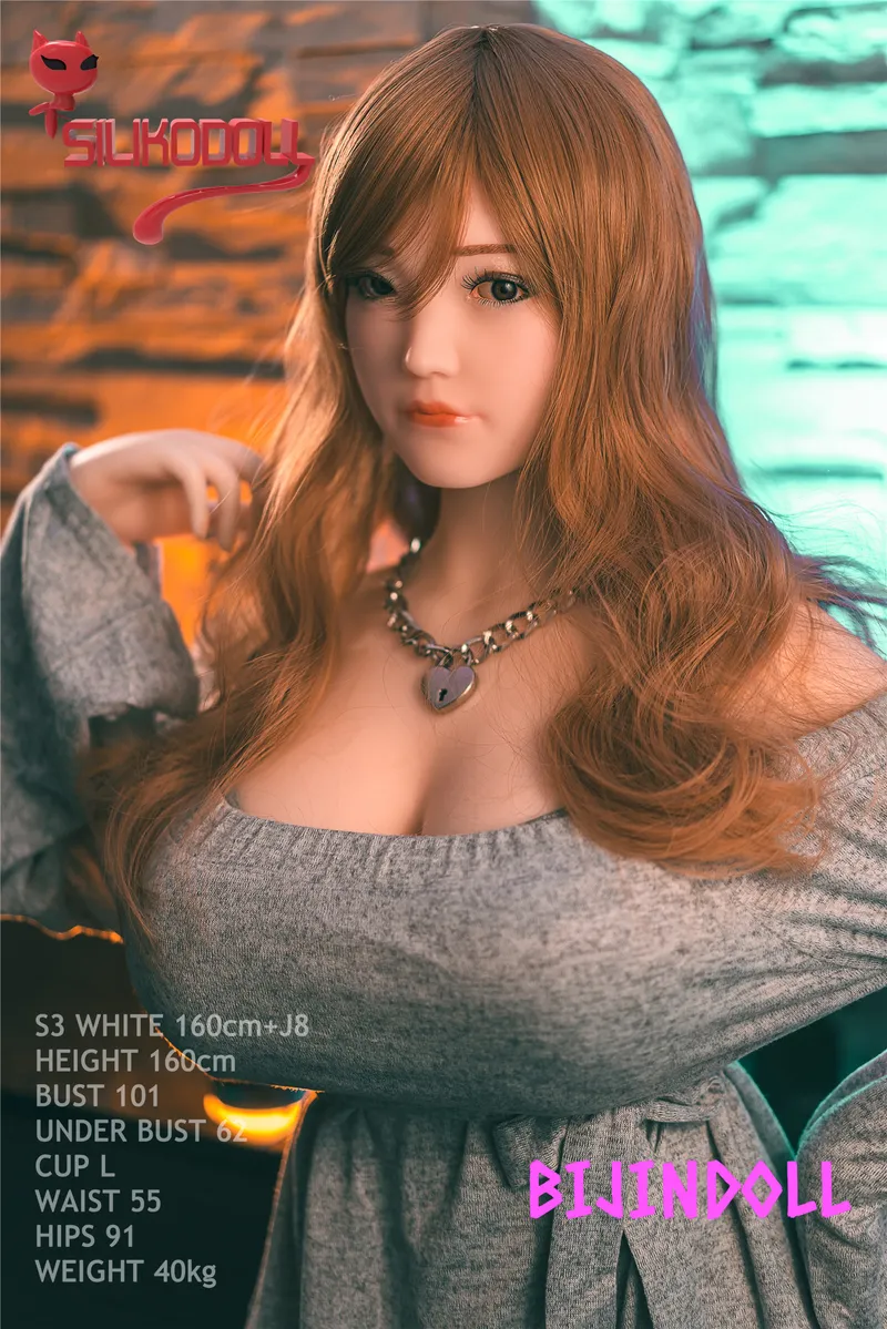 SilikoDoll 160cm L-Cup Silicone Sex Doll Head #J8 S Series