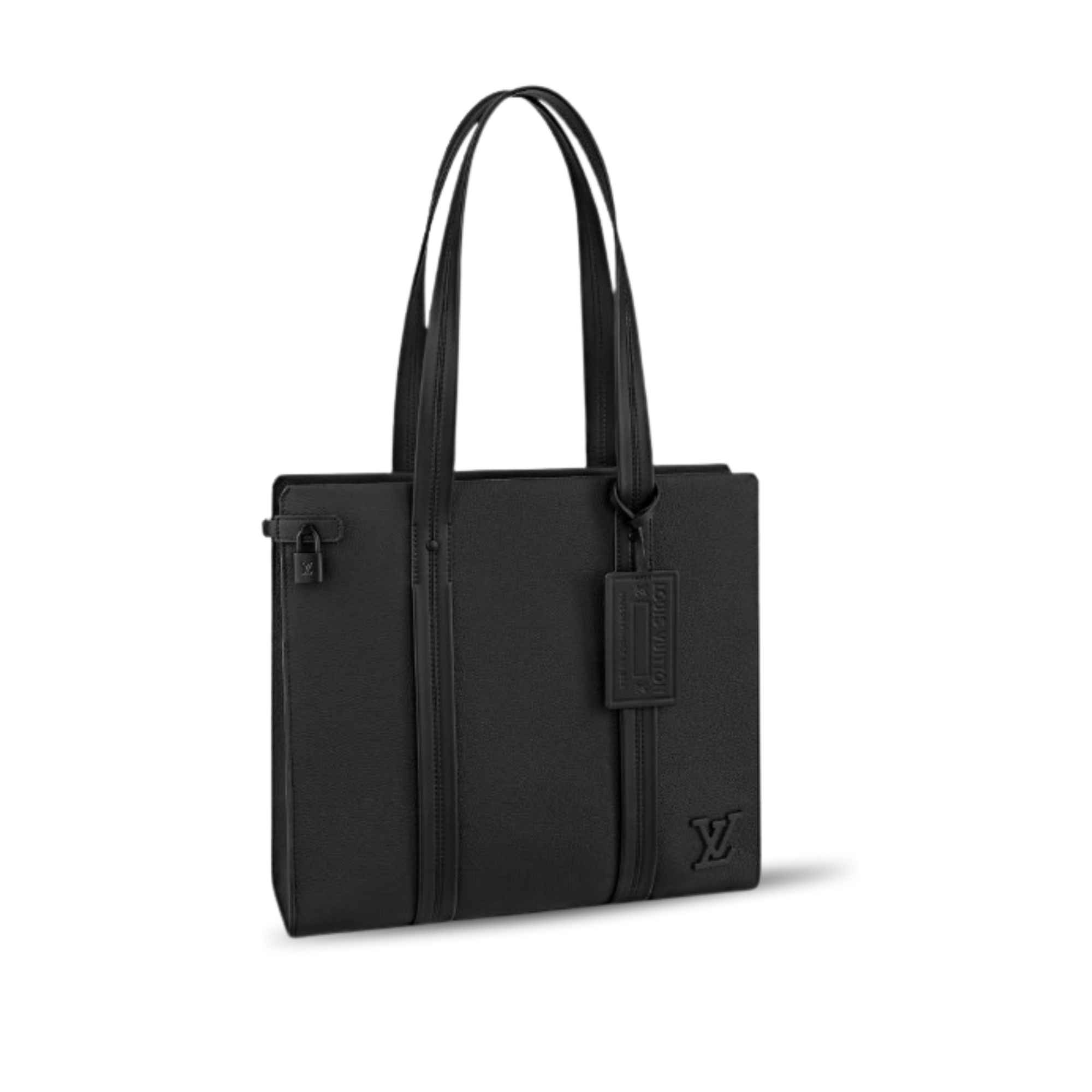 Louis Vuitton Aerogram Takeoff Tote Bag Black 37Cm M57308