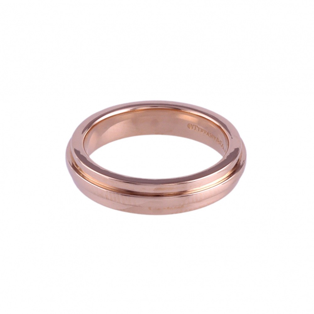 Tiffany & Co. Tiffany T Two Narrow Ring 18K Rose Gold