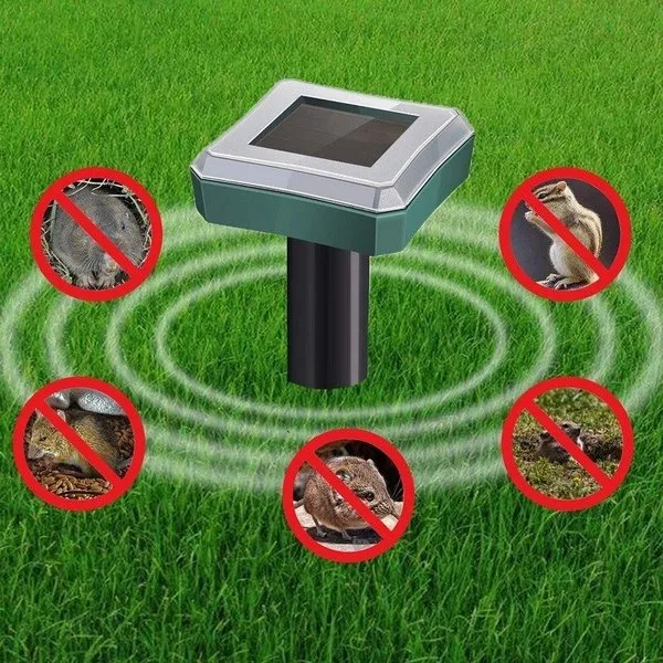 Solar Power Mouse Mole Snakes Pest Rodent Repeller