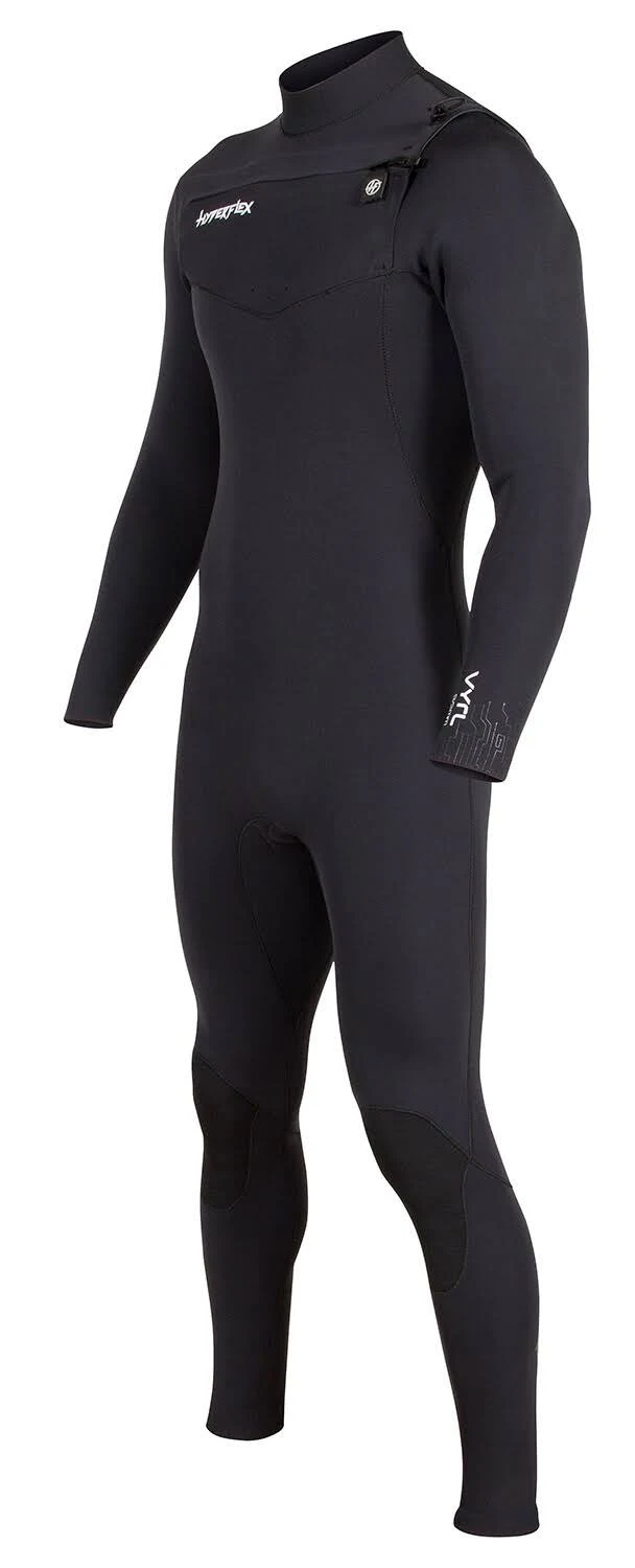 Hyperflex Men&s Vyrl 4/3mm Front Zip Fullsuit Black - LS
