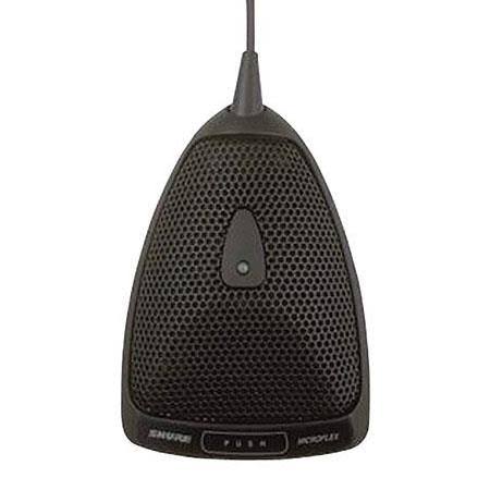 Shure Microflex Boundary MX393/O Microphone - Omni-Directional - Black