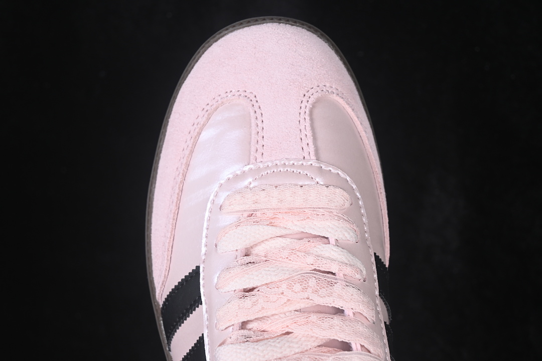 Adidas Samba Og Clover Casual Board Shoes Pink/Light Pink KJ4305