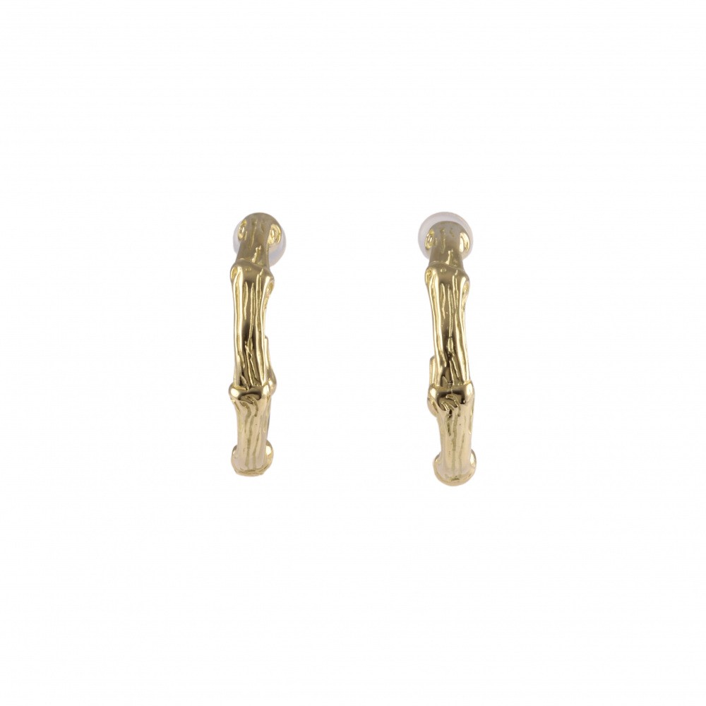 Tiffany & Co. Tiffany Bamboo K18YG Yellow Gold Earrings