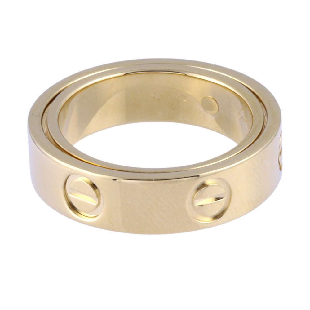 Cartier Astro Love Ring K18YG Yellow Gold Ring