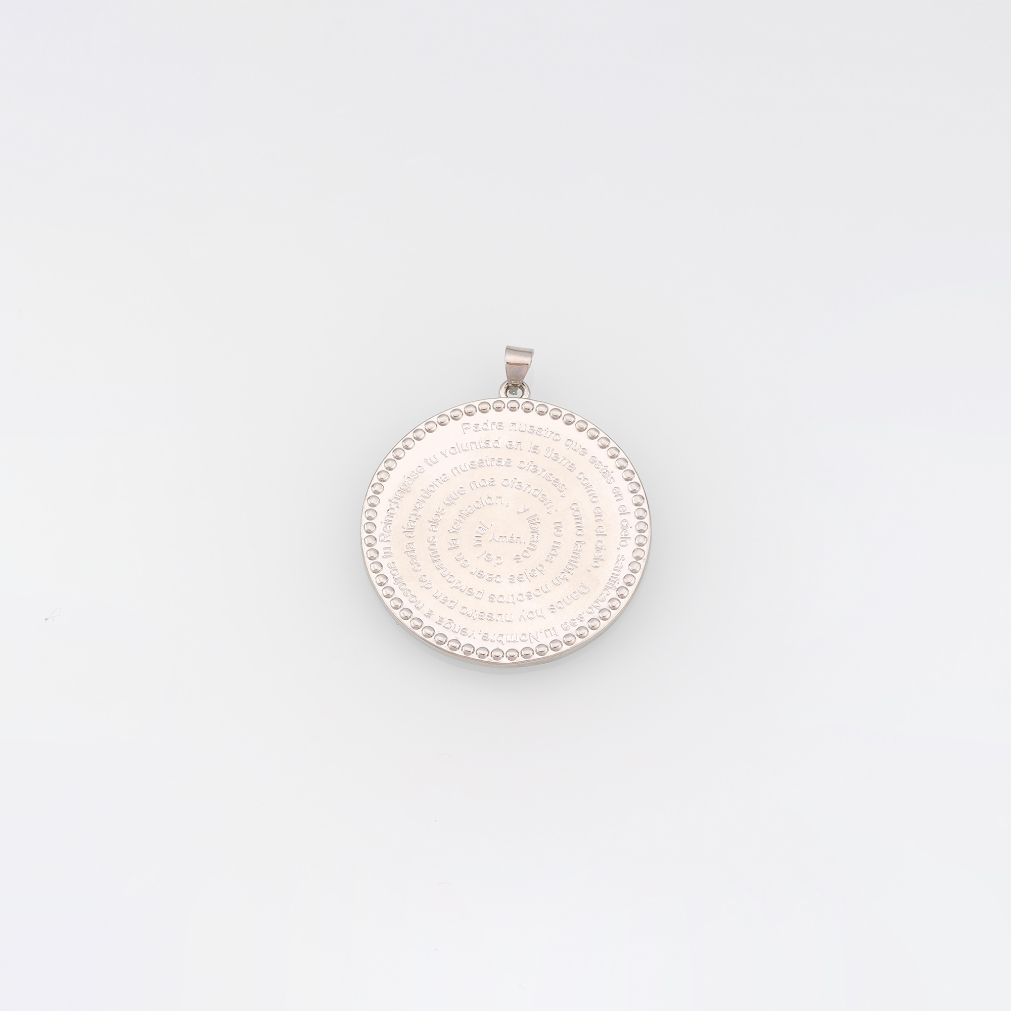 18K Gold Filled Round Pendant,Dainty Round Earrings Necklace for DIY Jewelry Making Supply