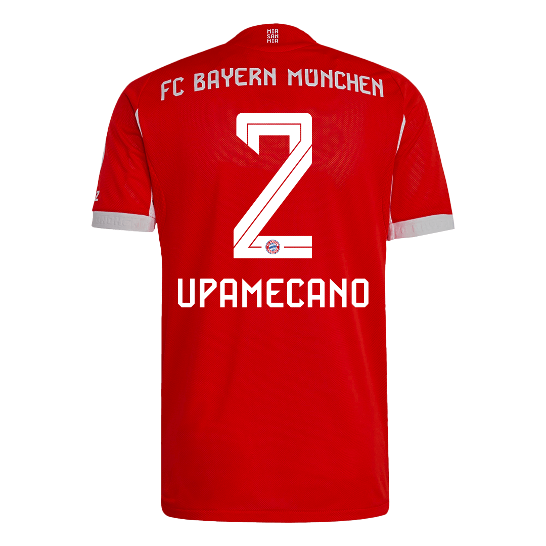 UPAMECANO #2 Bayern Munich Home Player Version Jersey 2025/26