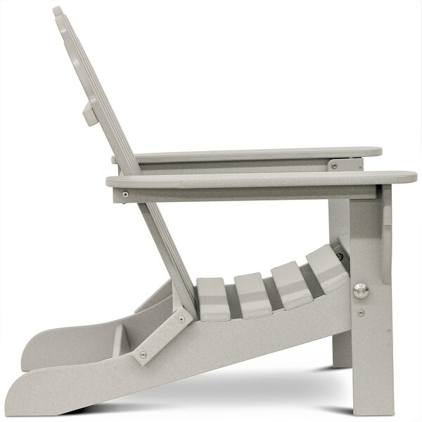 Nelson Recycled Plastic Folding Adirondack Chair by Havenside Home