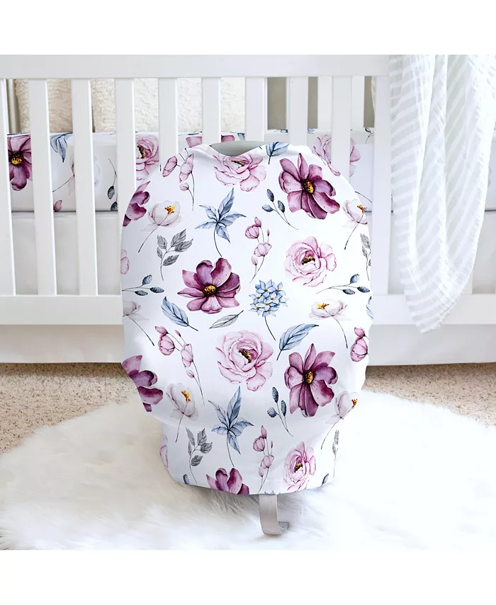 Honey Lemonade Multifunctional Nursing Cover Carseat Cover - Vintage Floral