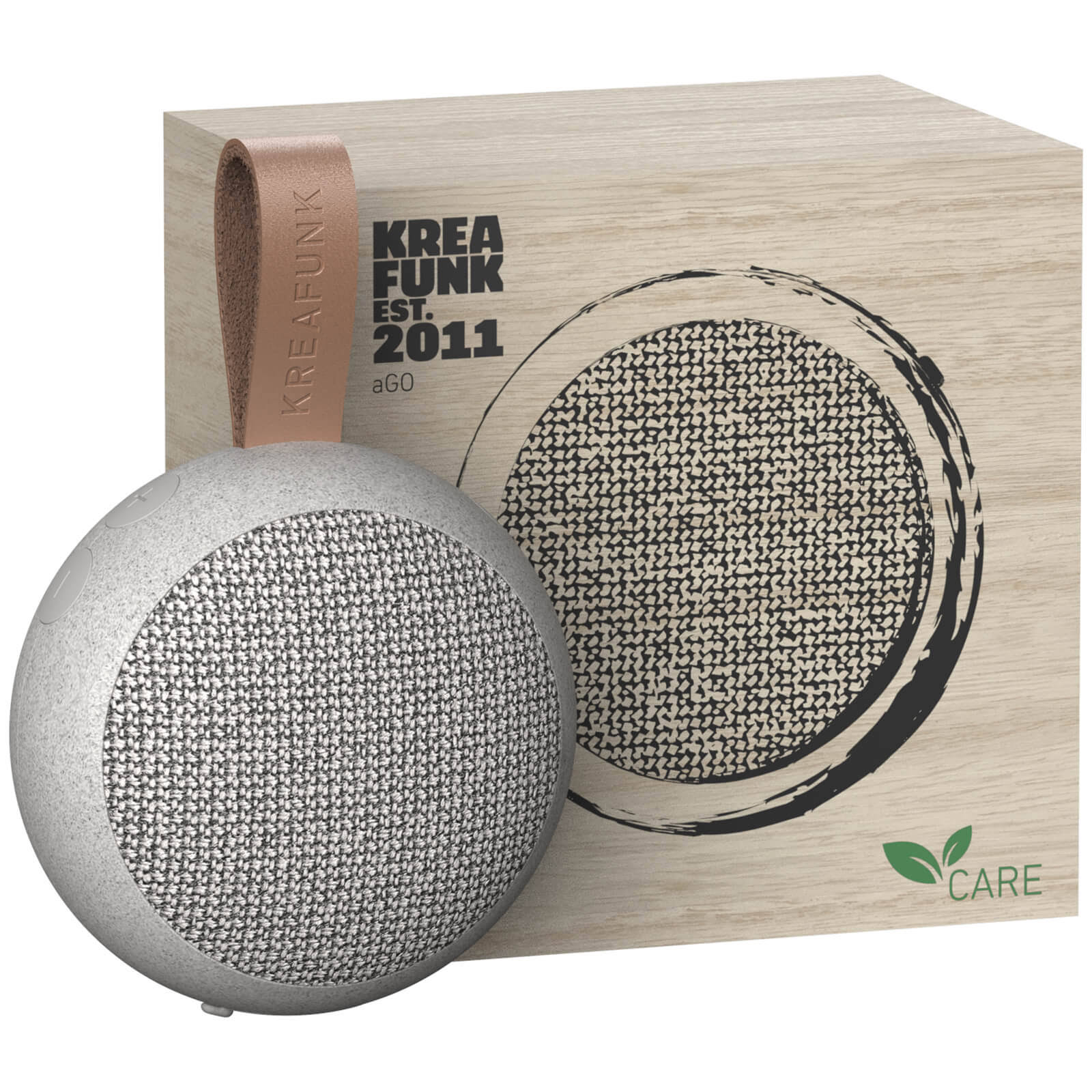 Kreafunk - Ago Care Edition Bluetooth Speaker - Wheat KFWT37
