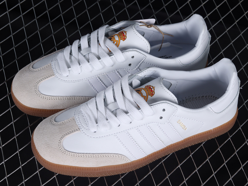 Adidas Real Madrid X Samba Team Cloud White/Cloud White/Gum HQ7032