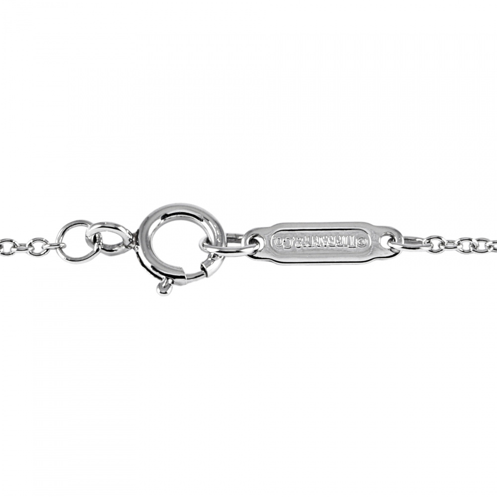 Tiffany & Co. Solitaire Diamond Necklace Platinum