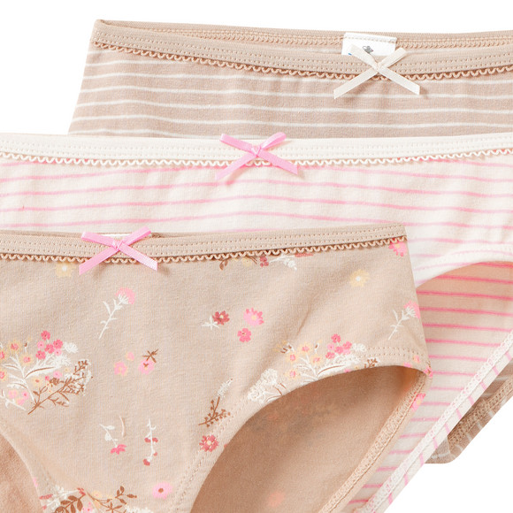 Topolino 3 Mädchen Slips mit Bio-Baumwolle