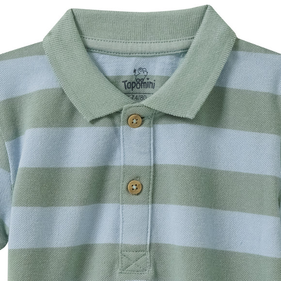 Topomini Baby Poloshirt aus Bio-Baumwolle